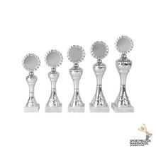 Zilveren sportprijs in 5 hoogtes - AS3075