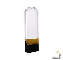 Trofee van glas in het goud, zilver of brons - Crystal Cling