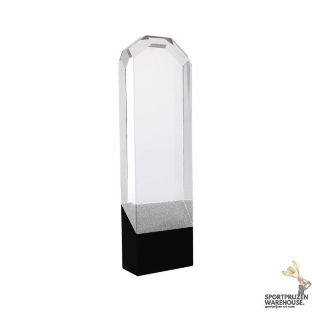 Trofee van glas in het goud, zilver of brons - Crystal Cling