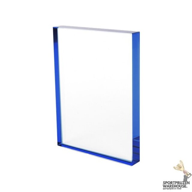 Bijzondere glazen award met opties - Emily