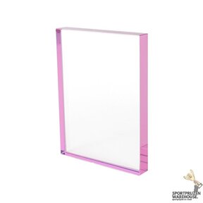 Bijzondere glazen award met opties - Emily