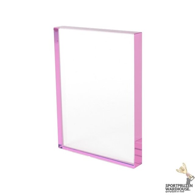 Bijzondere glazen award met opties - Emily