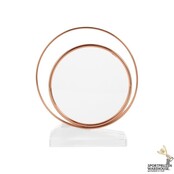 Glazen trofee met uniek design - Lucy