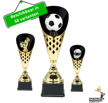 Gave beker met opzetstuk mogelijkheden