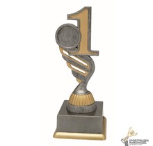 Nummer 1 trofee - In het Goud of Antieklook