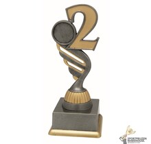 Nummer 2 trofee - In het Goud of Antieklook