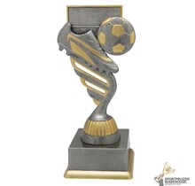 Voetbal schoen trofee - in het Goud of Antieklook