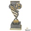 Voetbal schoen trofee - in het Goud of Antieklook