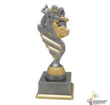 Dans beker - in het Goud of Antieklook