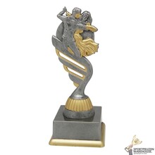 Dans beker - in het Goud of Antieklook