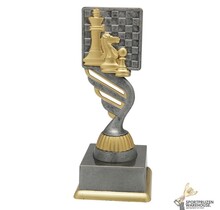 Schaak beker - in het Goud of Antieklook