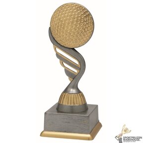 Golf trofee - In het Goud of Antieklook