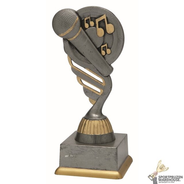 Karaoke award - In het Goud of Antieklook
