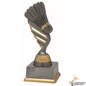 Badminton trofee - In het Goud of Antieklook