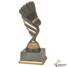 Badminton trofee - In het Goud of Antieklook
