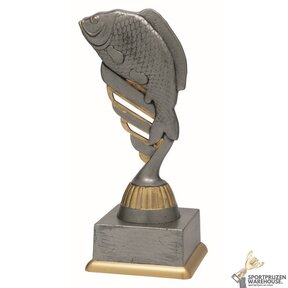 Vis trofee  - In het Goud of Antieklook