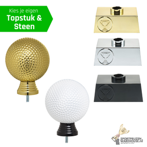 Leuke Golf beker met opties