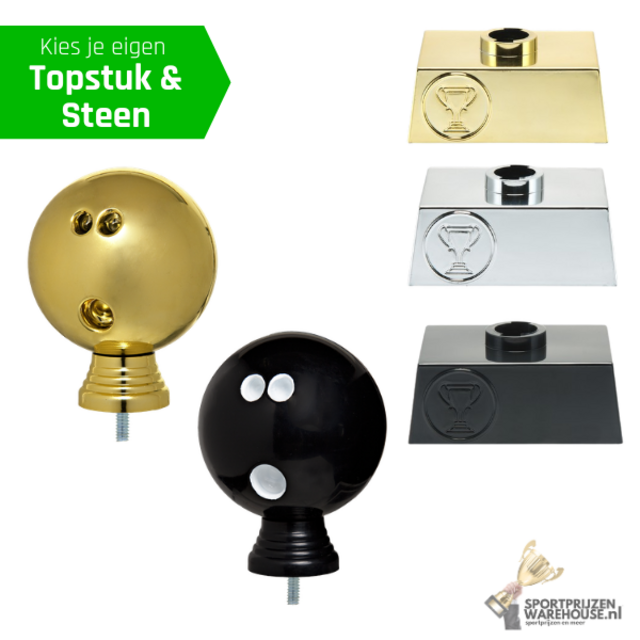 Bowling bokaal met opties