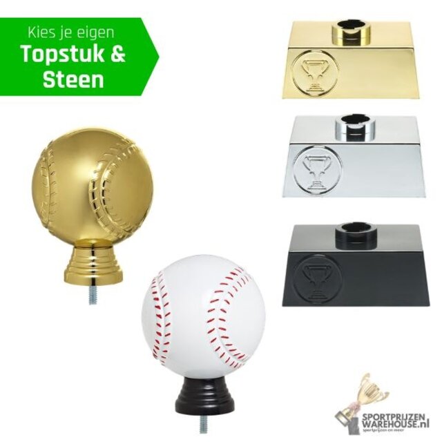 Honkbal beker met opties