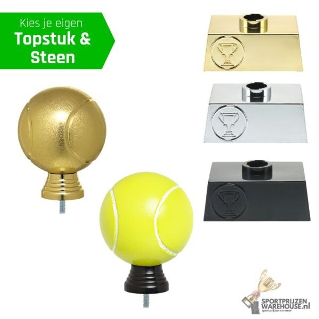 Tennis beker met opties