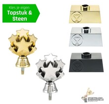 Super star trofee met verschillende opties