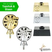 Leuke darts beker met gravering