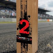 Houten trofee met graveeropties - H301