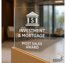 Award van glas en hout - W811