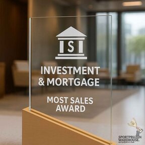 Award van glas en hout - W811