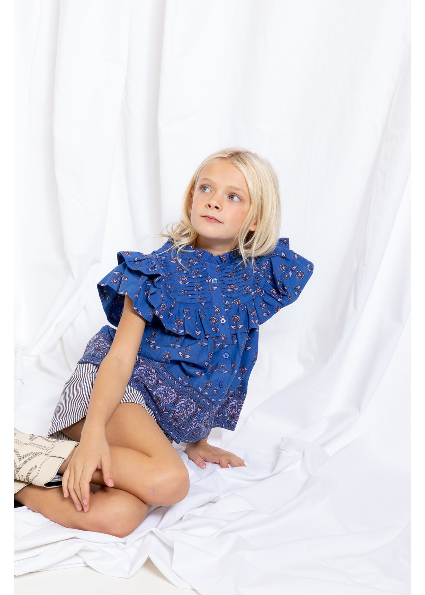 Simple Kids Simple Kids Blouse Philippi Blue