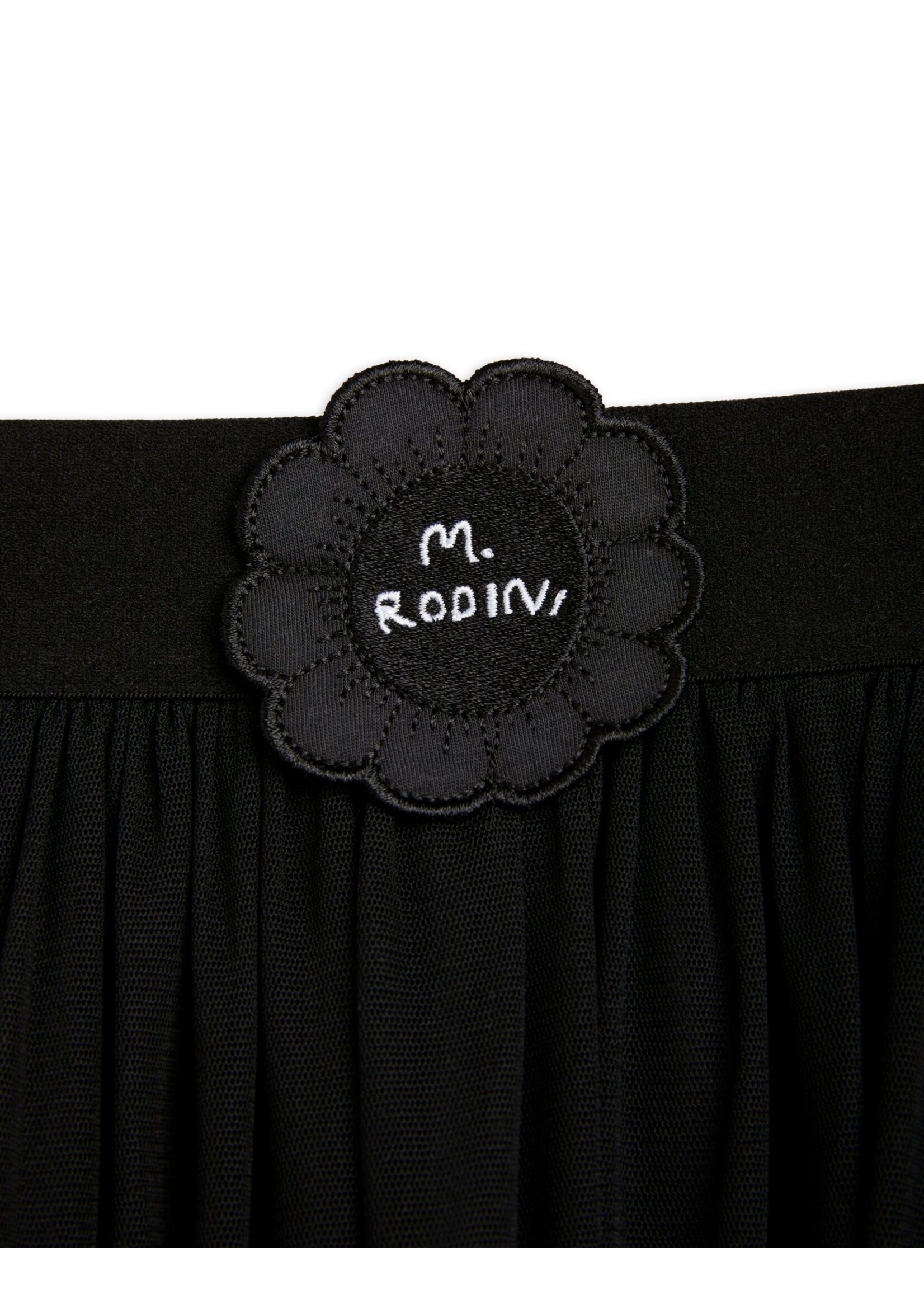 Mini Rodini Mini Rodini Skirt Bat Flower Black