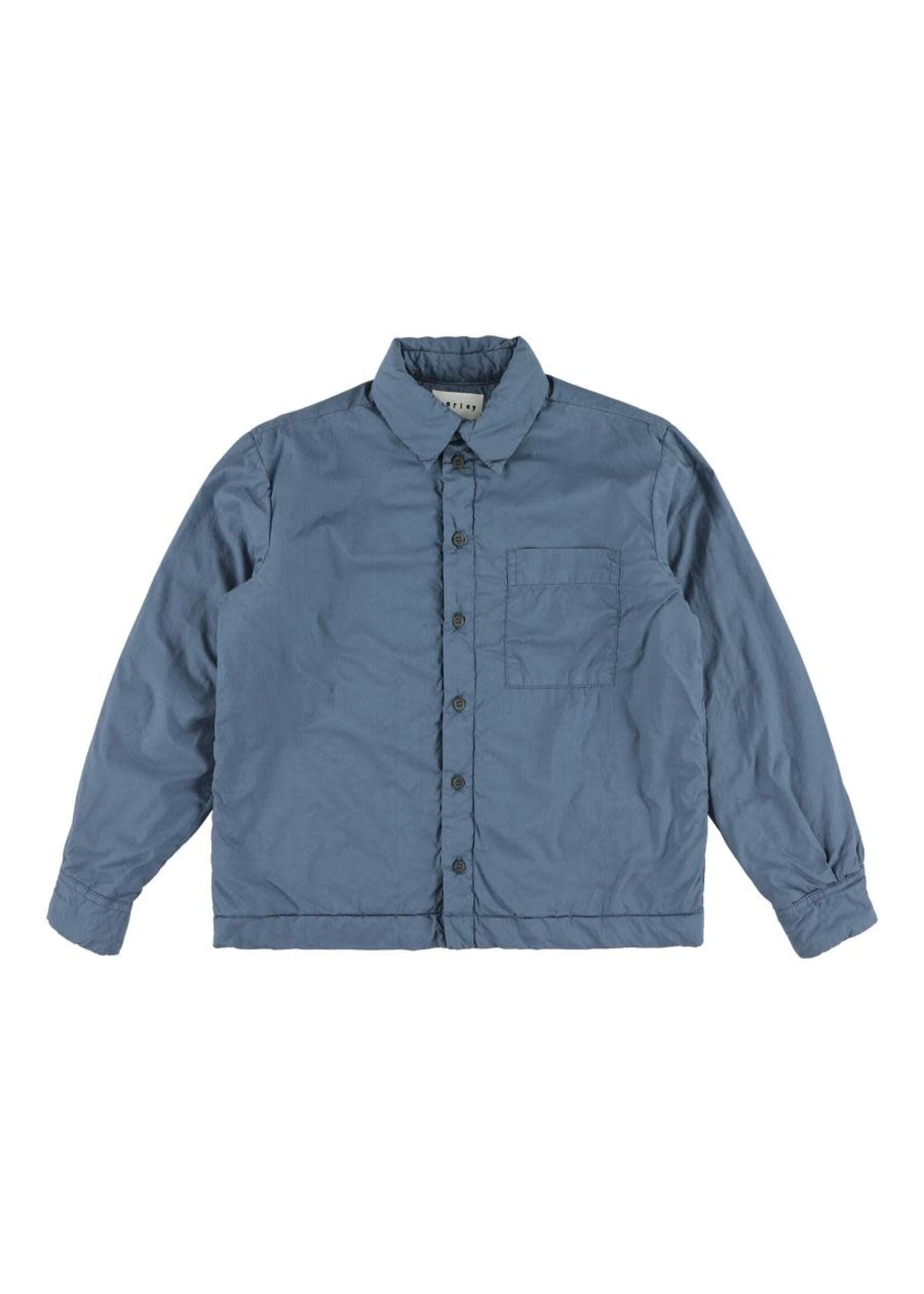 Morley Morley Padded Shirt Taron ChinaBlue