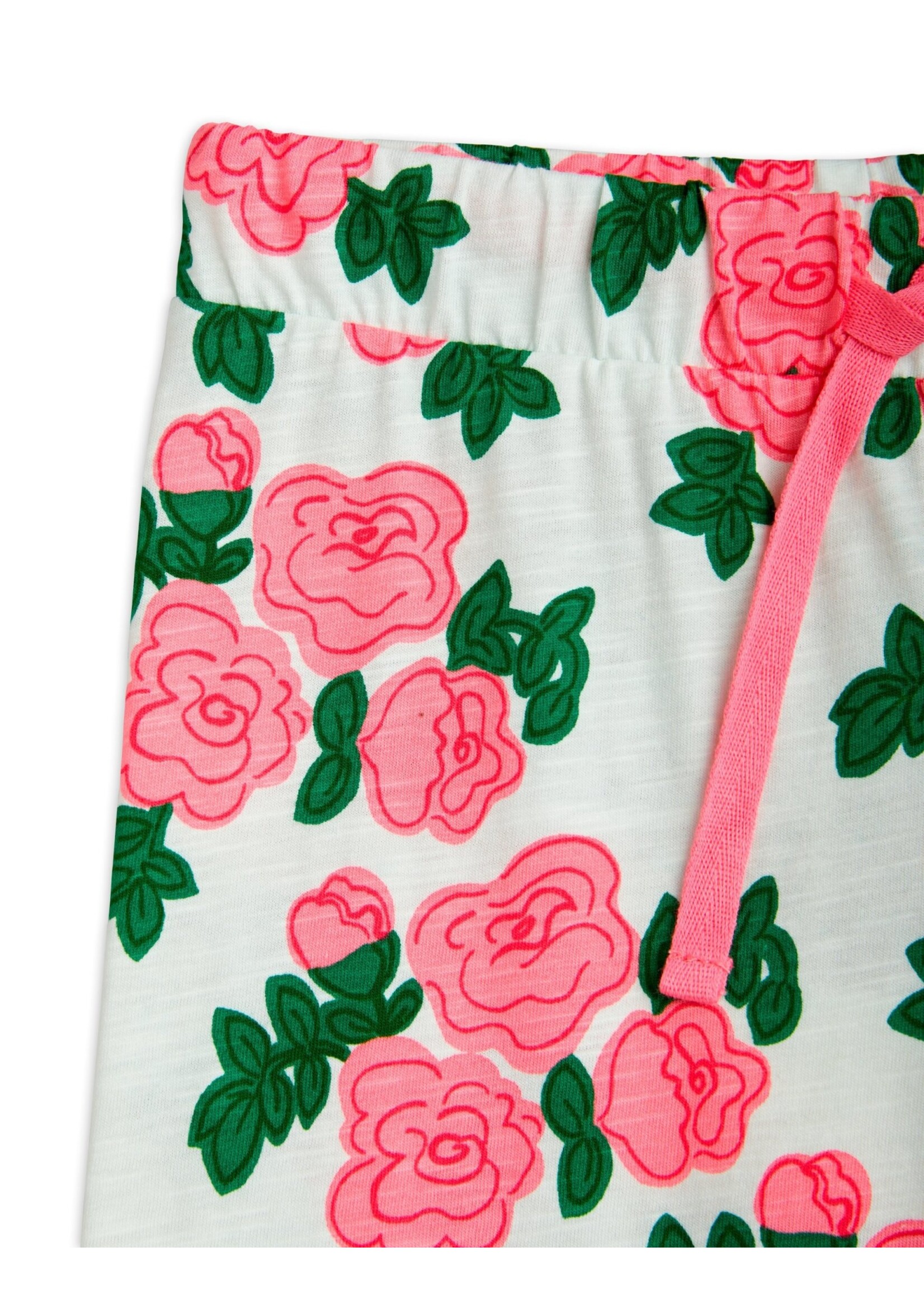 Mini Rodini Mini Rodini Trousers Roses Pink