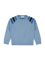 Morley Morley Fine Sweater Uturn Bleu