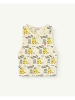 The Animals Observatory TAO Tank Top Frog Soft Yellow