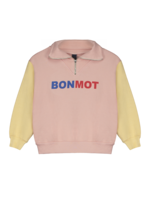 BonMot BonMot Sweater Zipp Rose