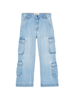 Finger In The Nose FITN Cargo Jeans Carter Bleached Blue