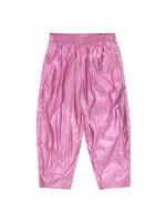 TinyCottons TinyCottons Shiny Barrel Pants Metallic Pink