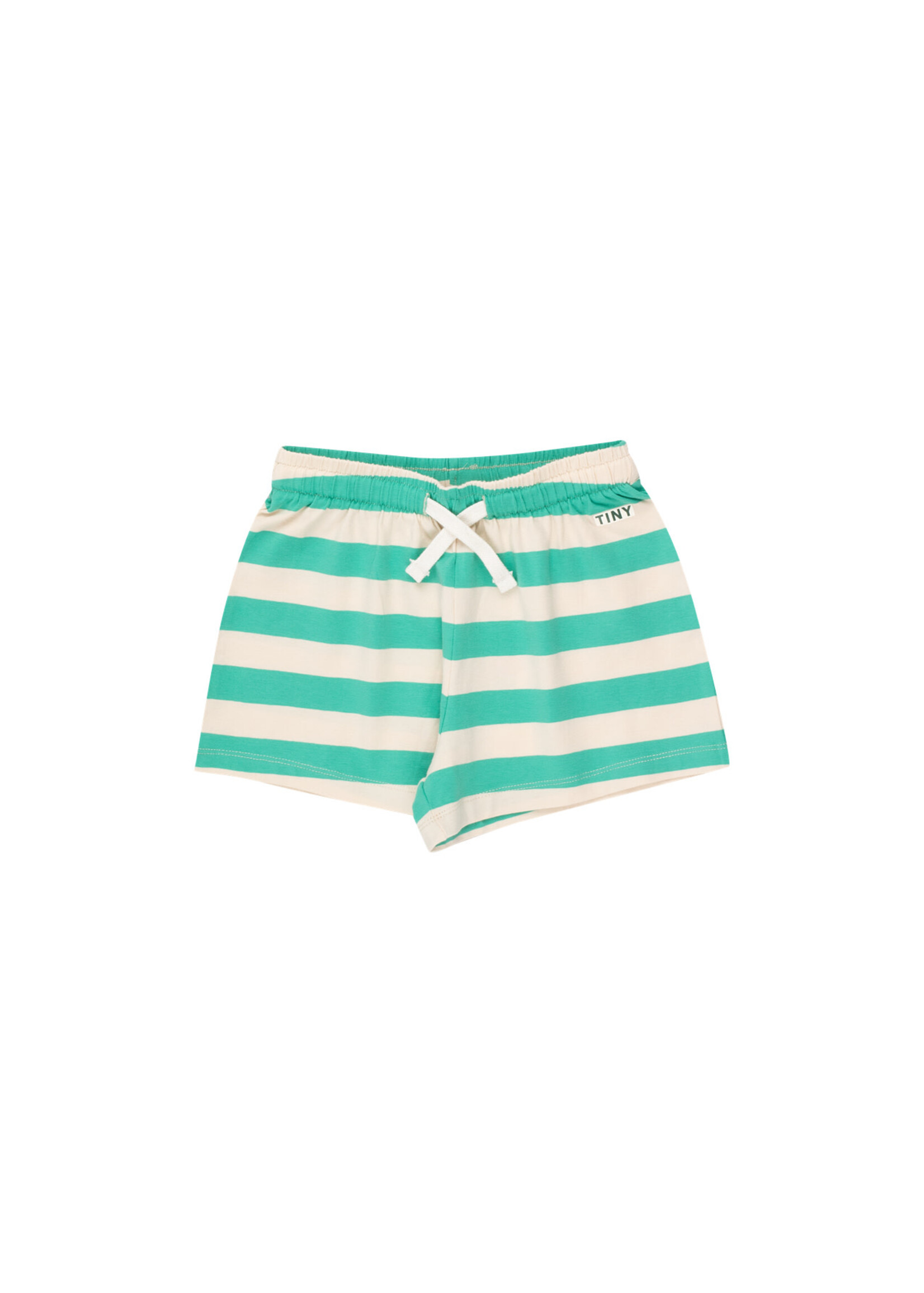 TinyCottons TinyCottons Shorts Stripes Emerald/Cream