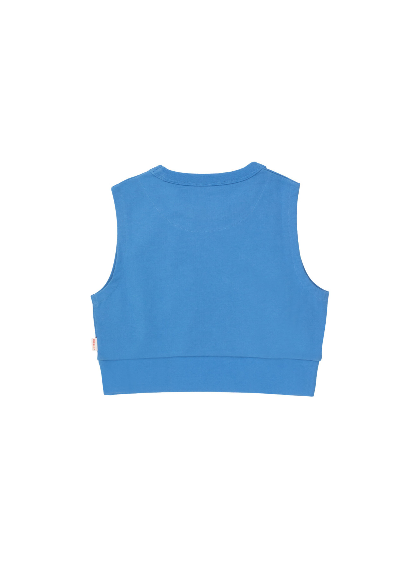 TinyCottons TinyCottons Sleeveless T-Shirt Azure