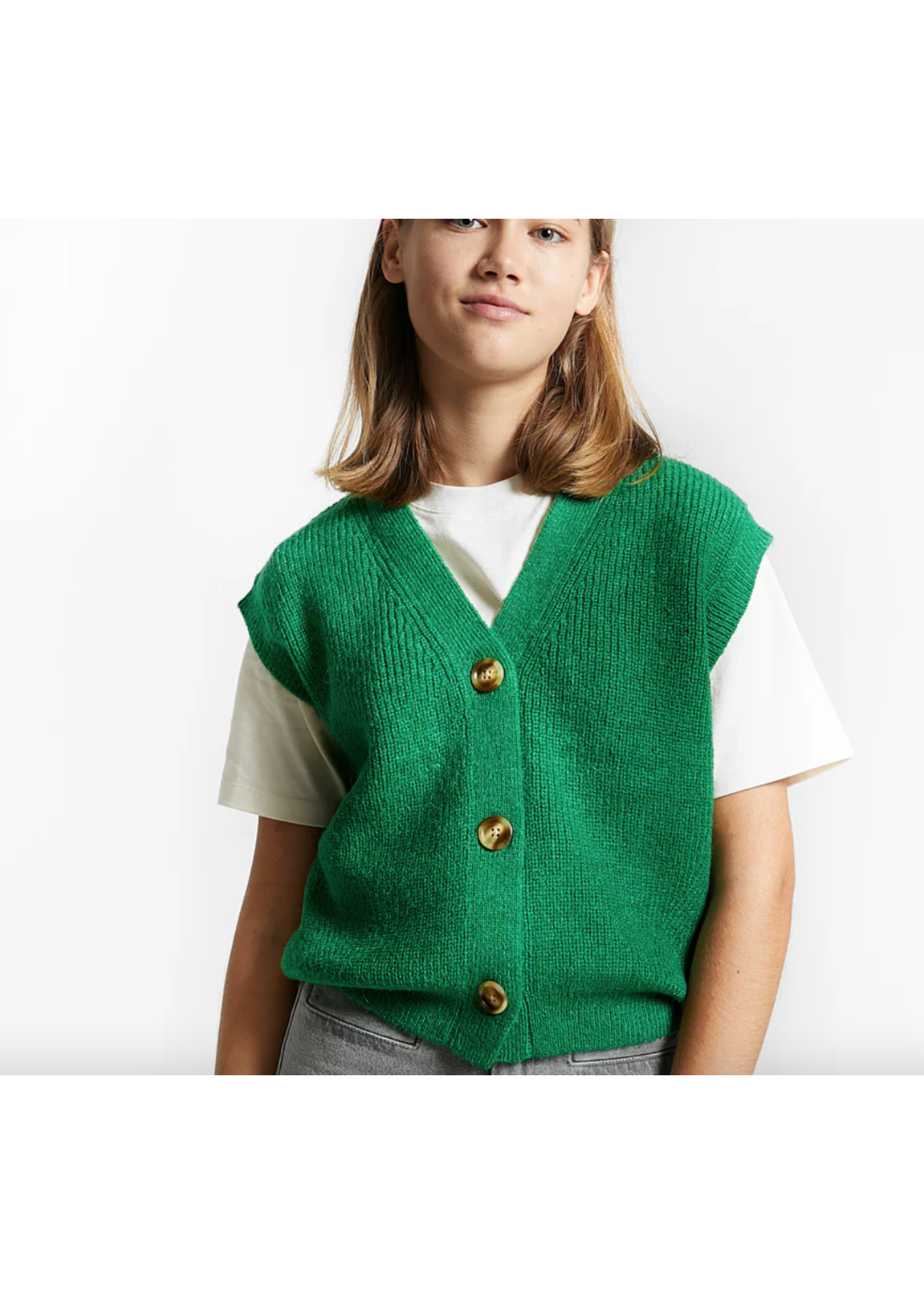 INDEE INDEE Cardigan Rock Prairie Green