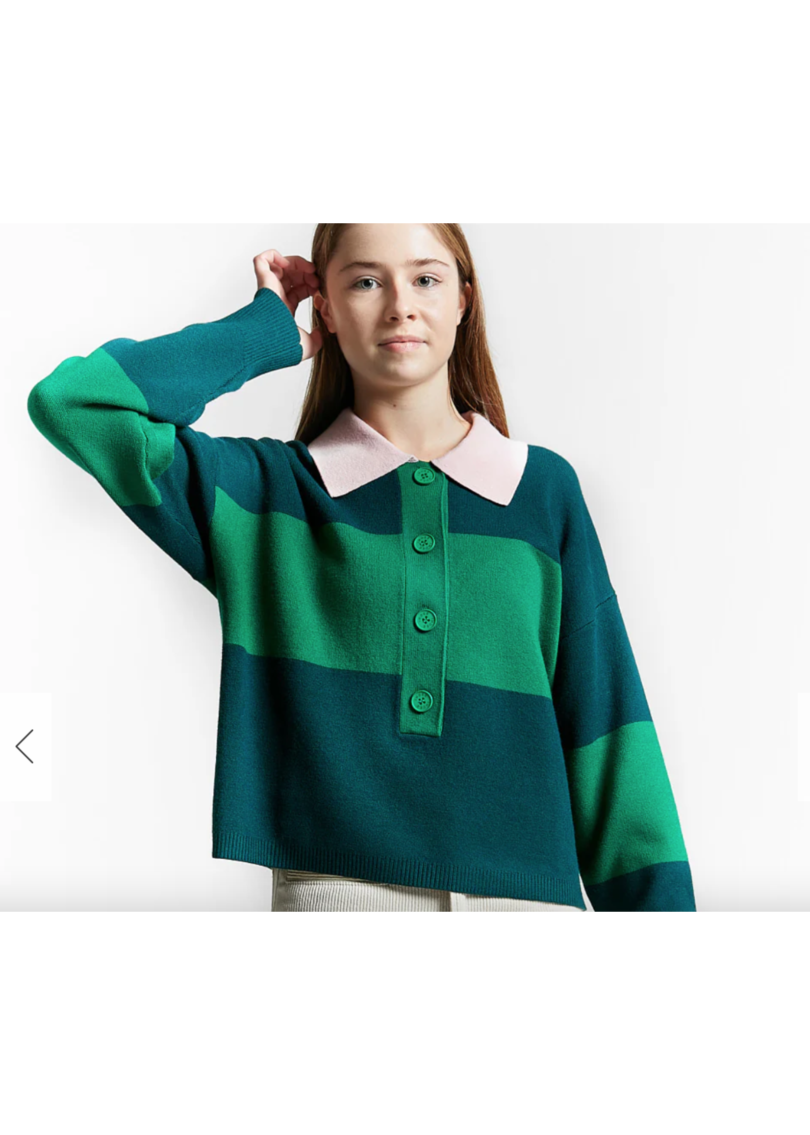 INDEE INDEE Polo Roulette Forest Green