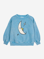 Bobo Choses Bobo Choses Sweater Beneath The Moon Light Blue