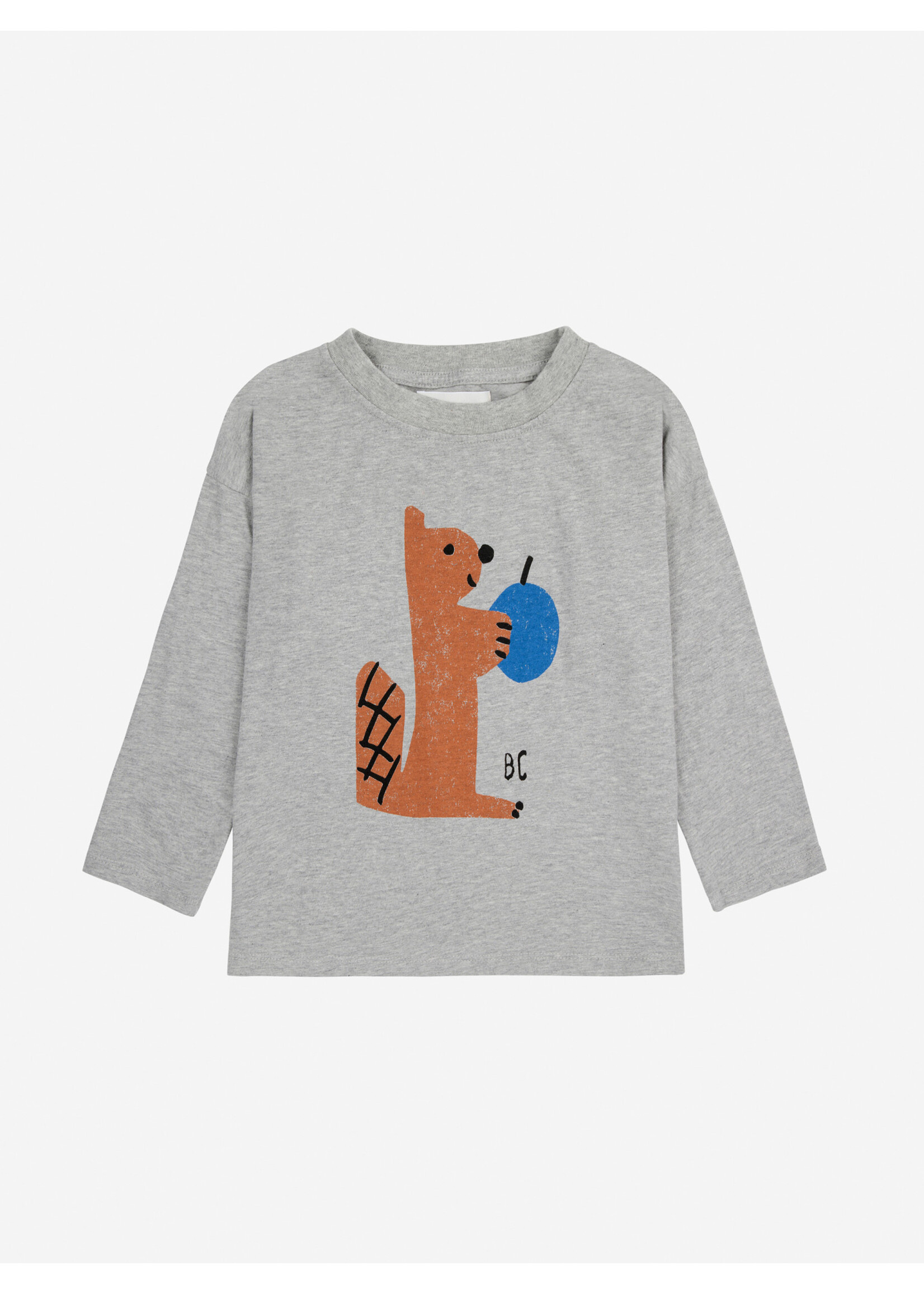 Bobo Choses Bobo Choses T-shirt Hungry Squirrel Grey