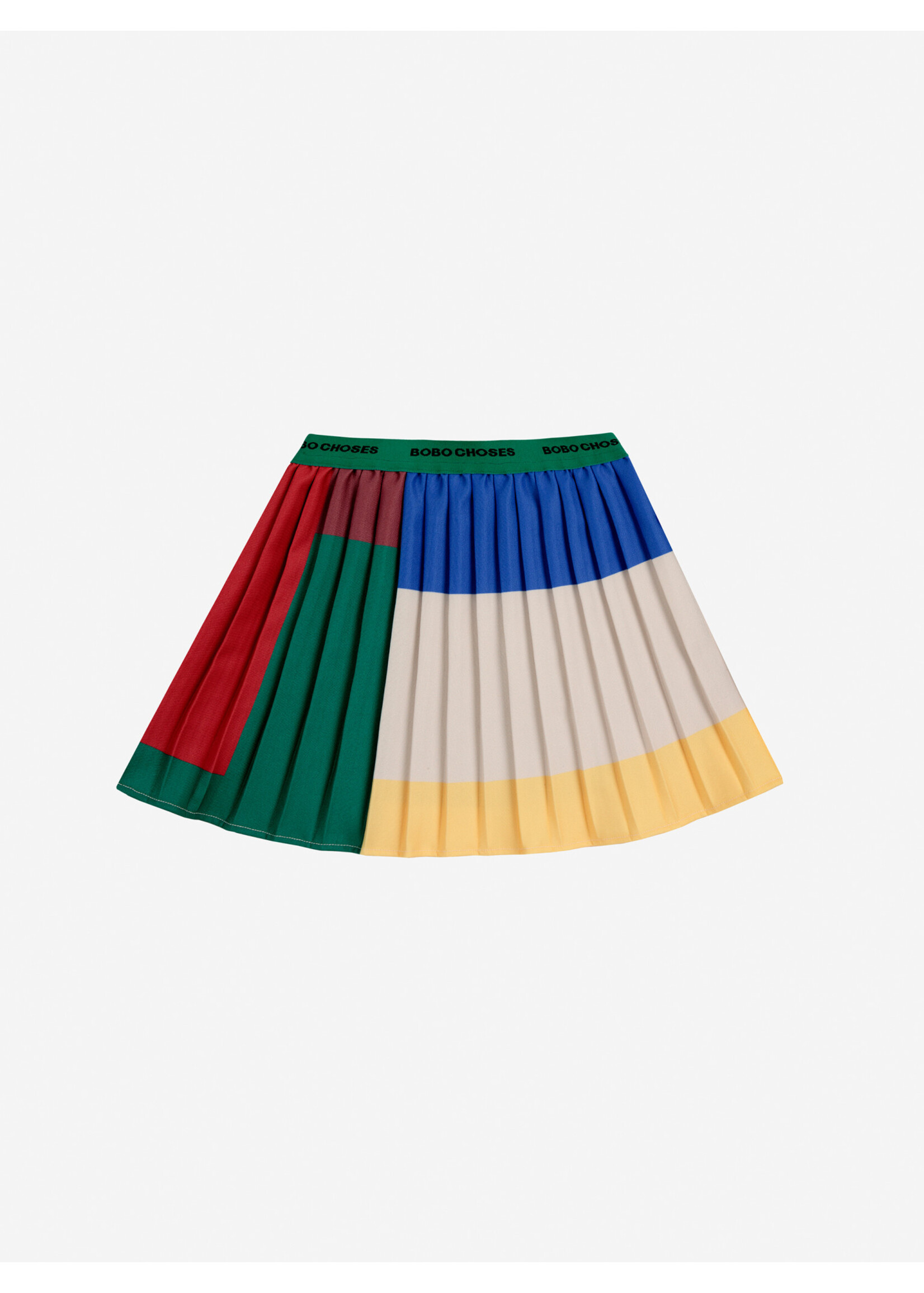 Bobo Choses Bobo Choses Pleated Skirt Color Block