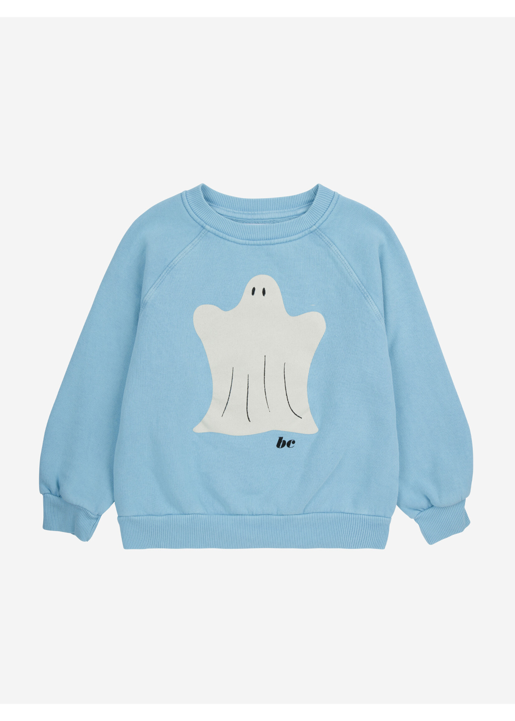 Bobo Choses Bobo Choses Sweater Funny Ghost Light Blue