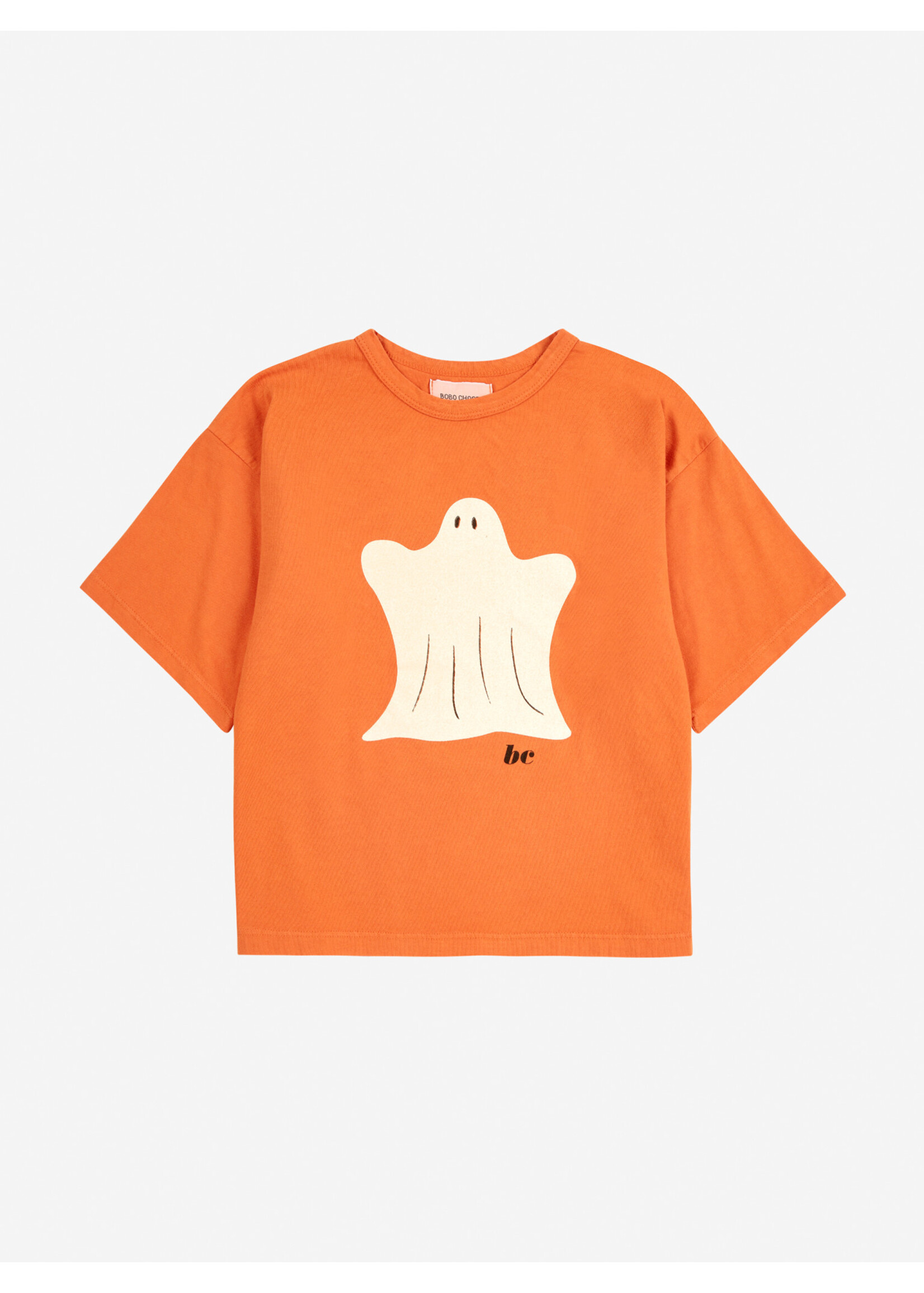 Bobo Choses Bobo Choses T-Shirt Funny Ghost Orange