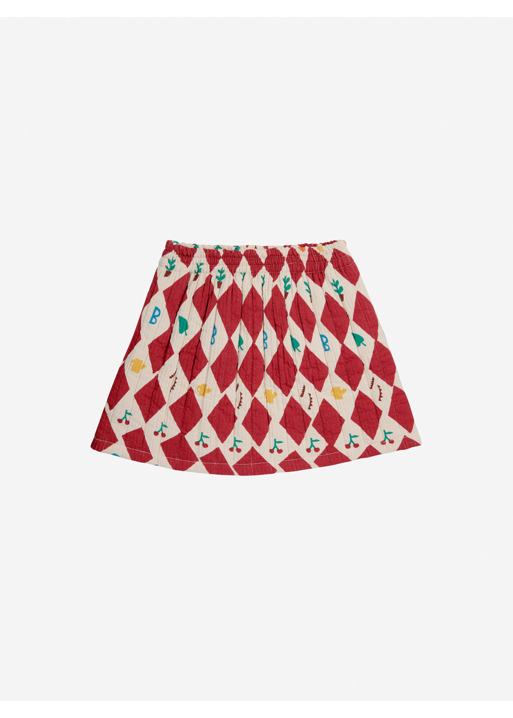 Bobo Choses Bobo Choses Skirt Quilted Harlequin Red