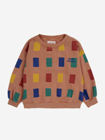 Bobo Choses Bobo Choses Sweater Color Game Brown