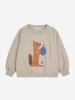 Bobo Choses Bobo Choses Sweater Hungry Squirrel Beige